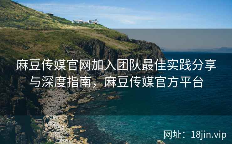 麻豆传媒官网加入团队最佳实践分享与深度指南，麻豆传媒官方平台  第1张