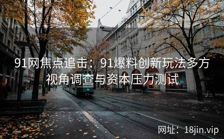 91网焦点追击：91爆料创新玩法多方视角调查与资本压力测试